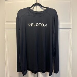 Peloton Striving Black Long Sleeve Tee for Athletic Comfort size Men’s XXL